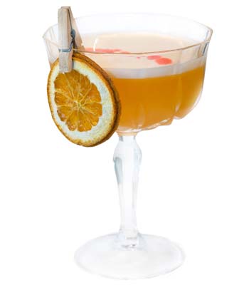 foto di un cocktail il liquore alle clementine calabro